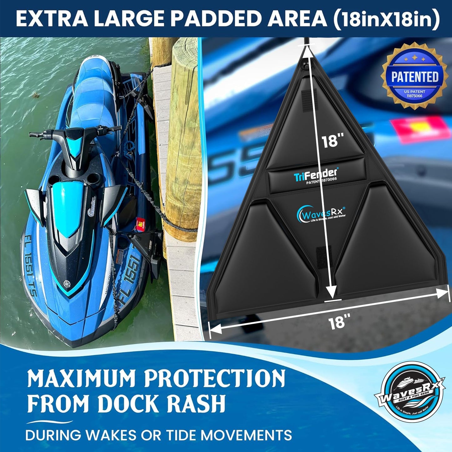 WavesRx TRIFENDER BUMPERS - Angler's Pro Tackle & Outdoors