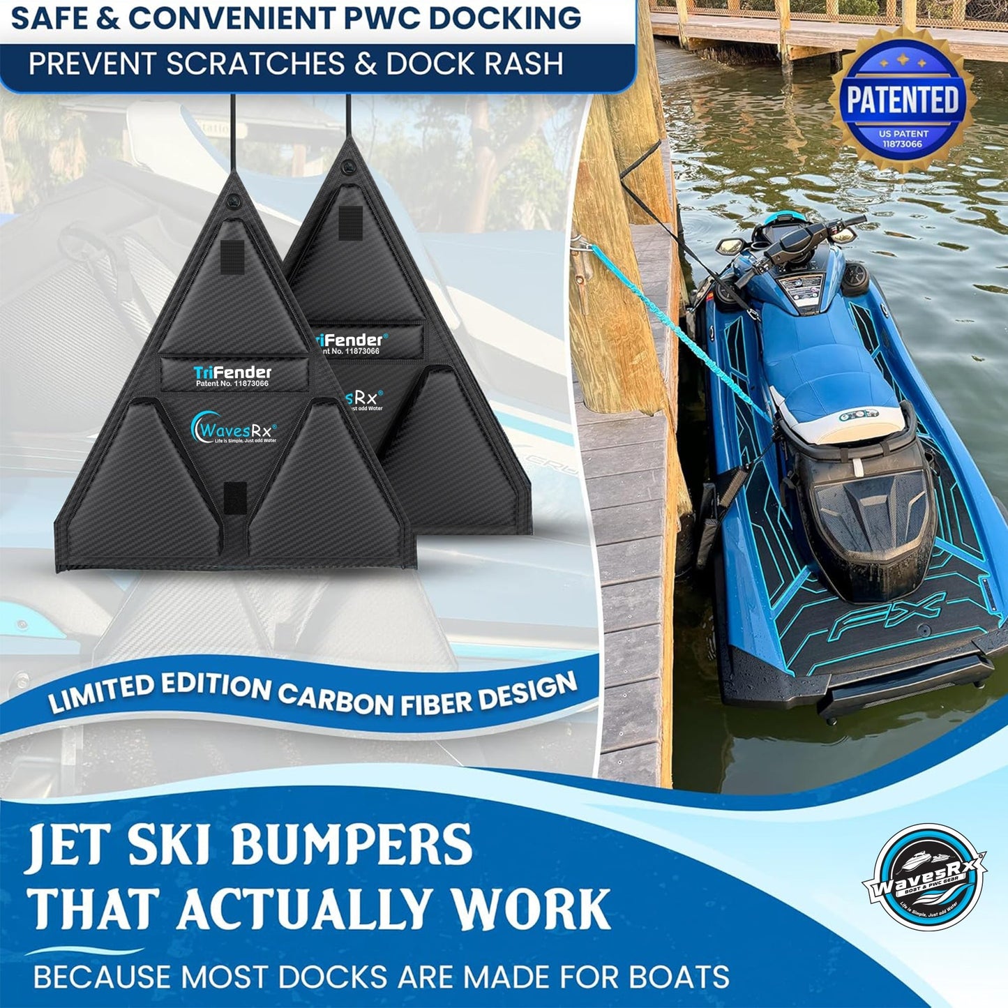 WavesRx TRIFENDER BUMPERS - Angler's Pro Tackle & Outdoors