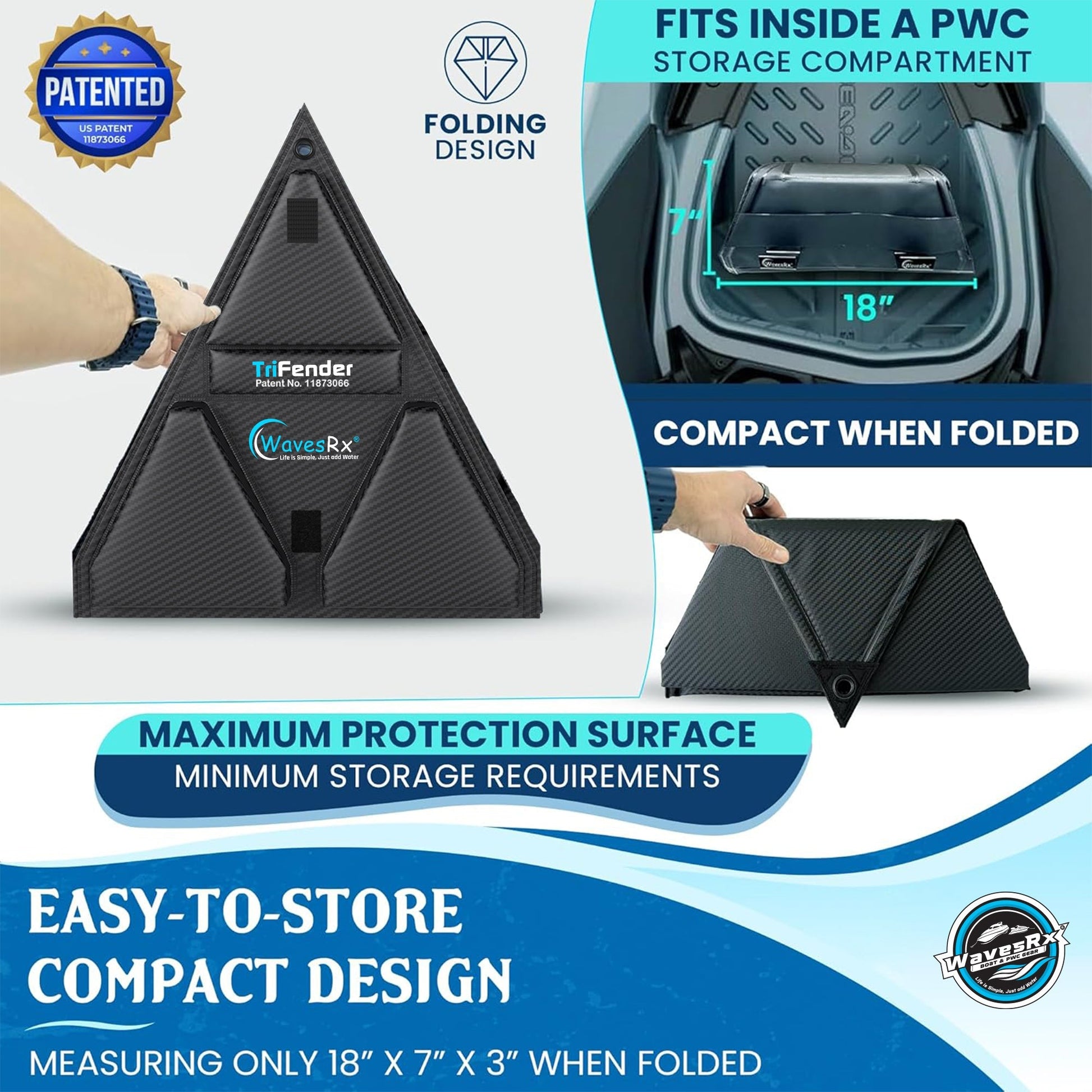 WavesRx TRIFENDER BUMPERS - Angler's Pro Tackle & Outdoors