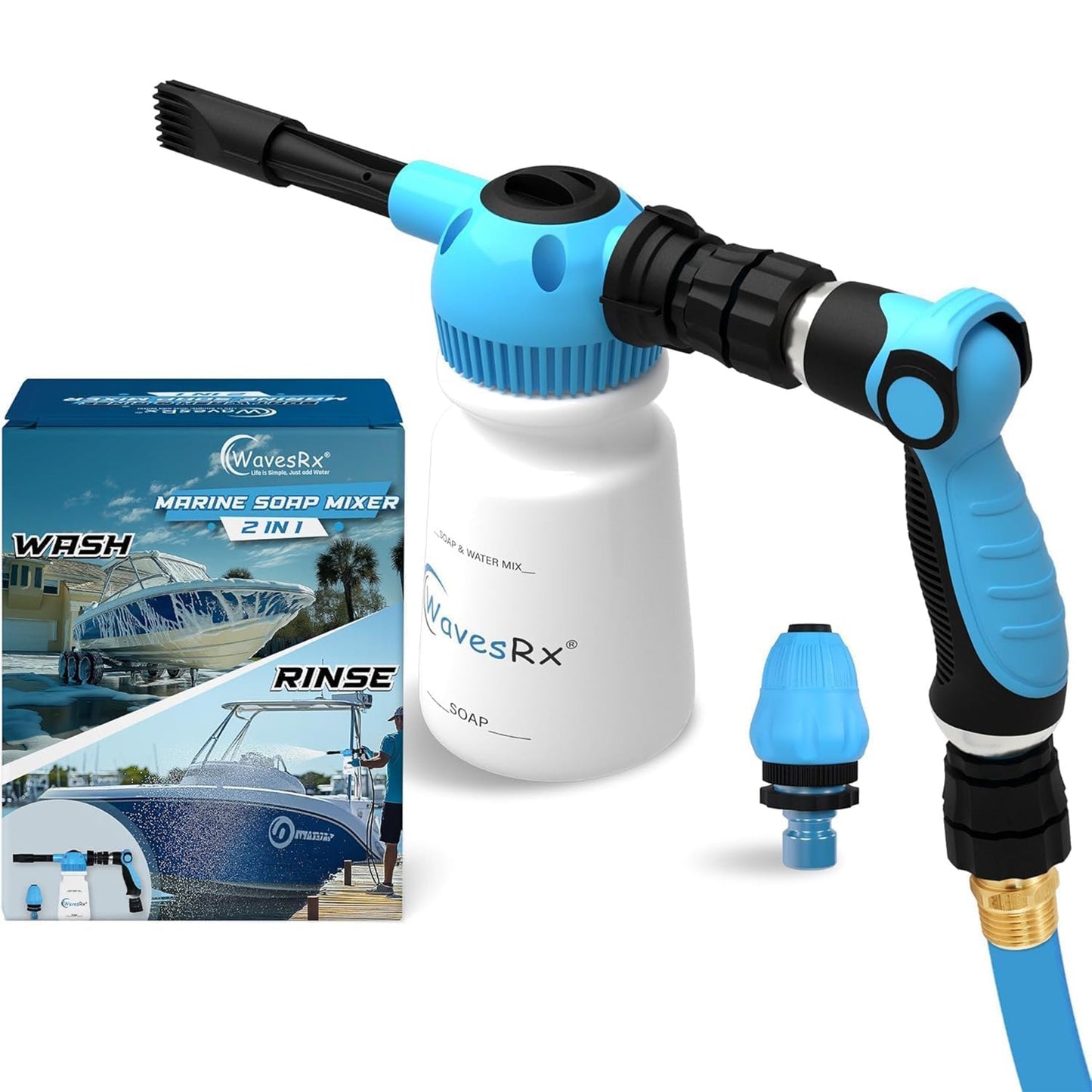 WavesRx WASH & FLUSH SOAP MIXERS - Angler's Pro Tackle & Outdoors