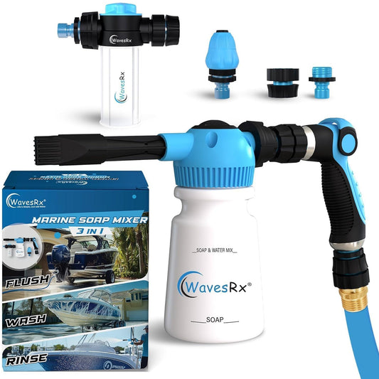 WavesRx WASH & FLUSH SOAP MIXERS - Angler's Pro Tackle & Outdoors