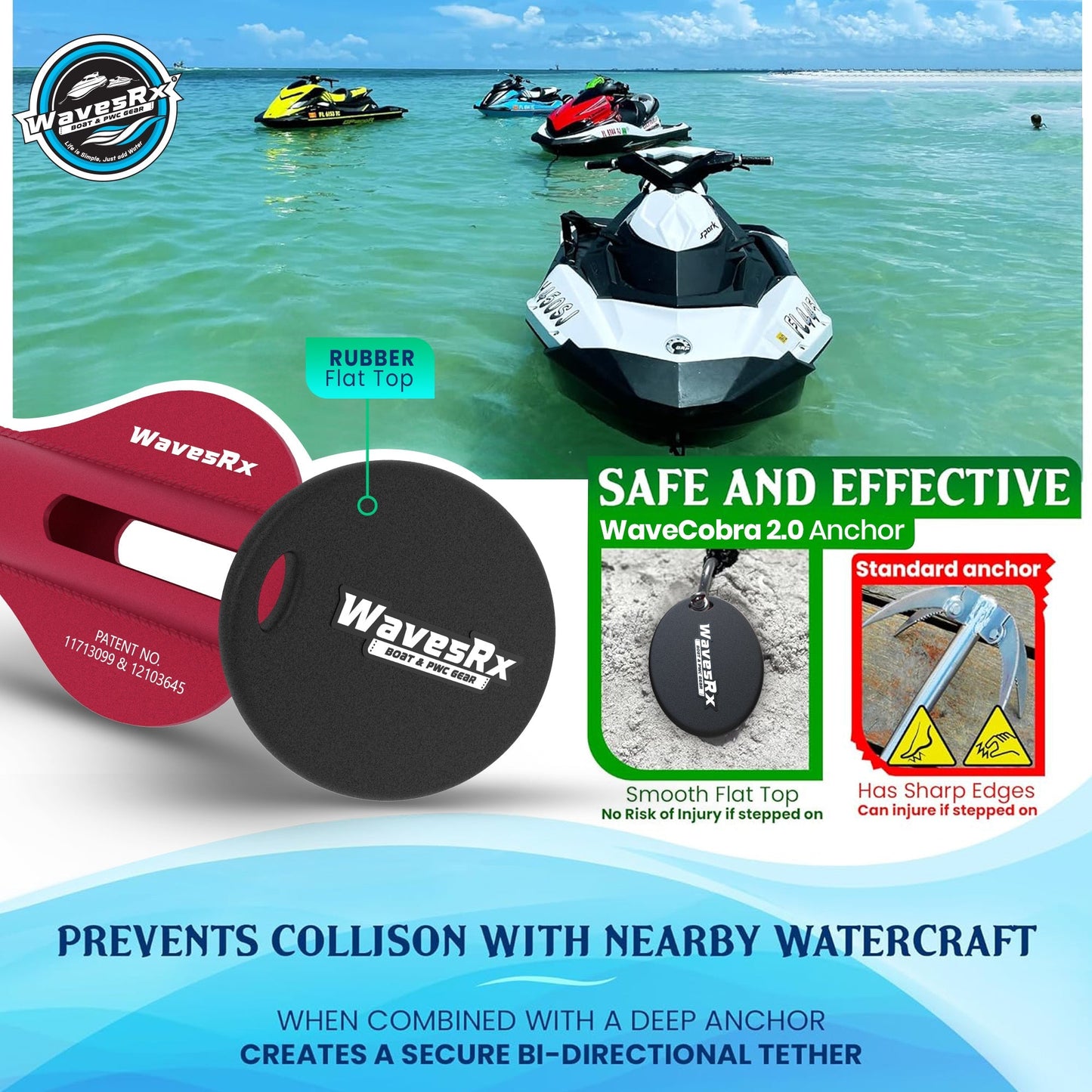 WavesRx WAVECOBRA 12 ANCHOR - Angler's Pro Tackle & Outdoors