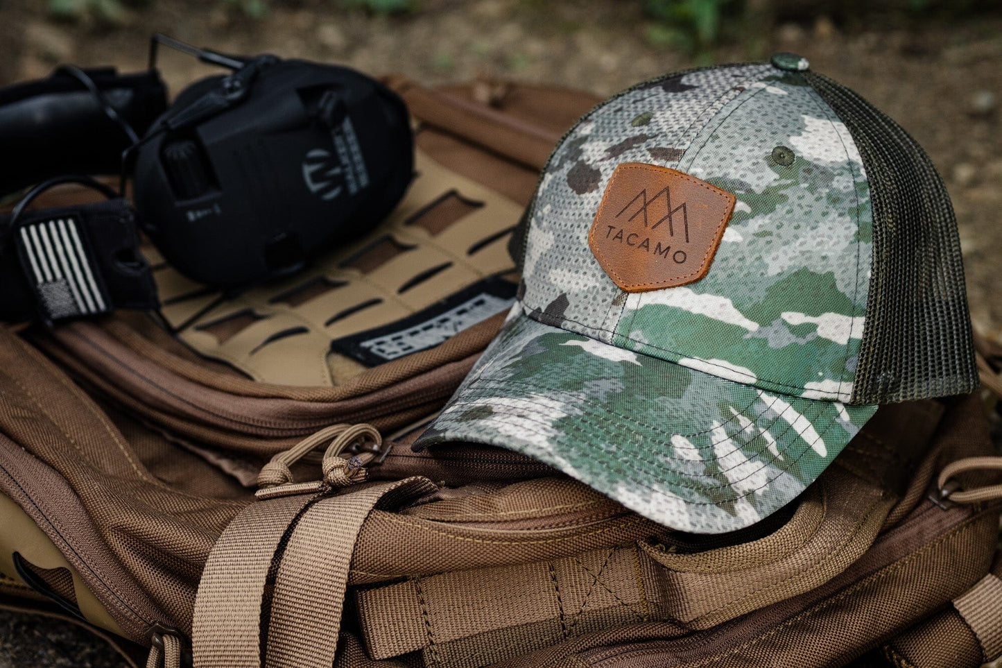 TITAN Survival Waxed Camo Trucker Hat