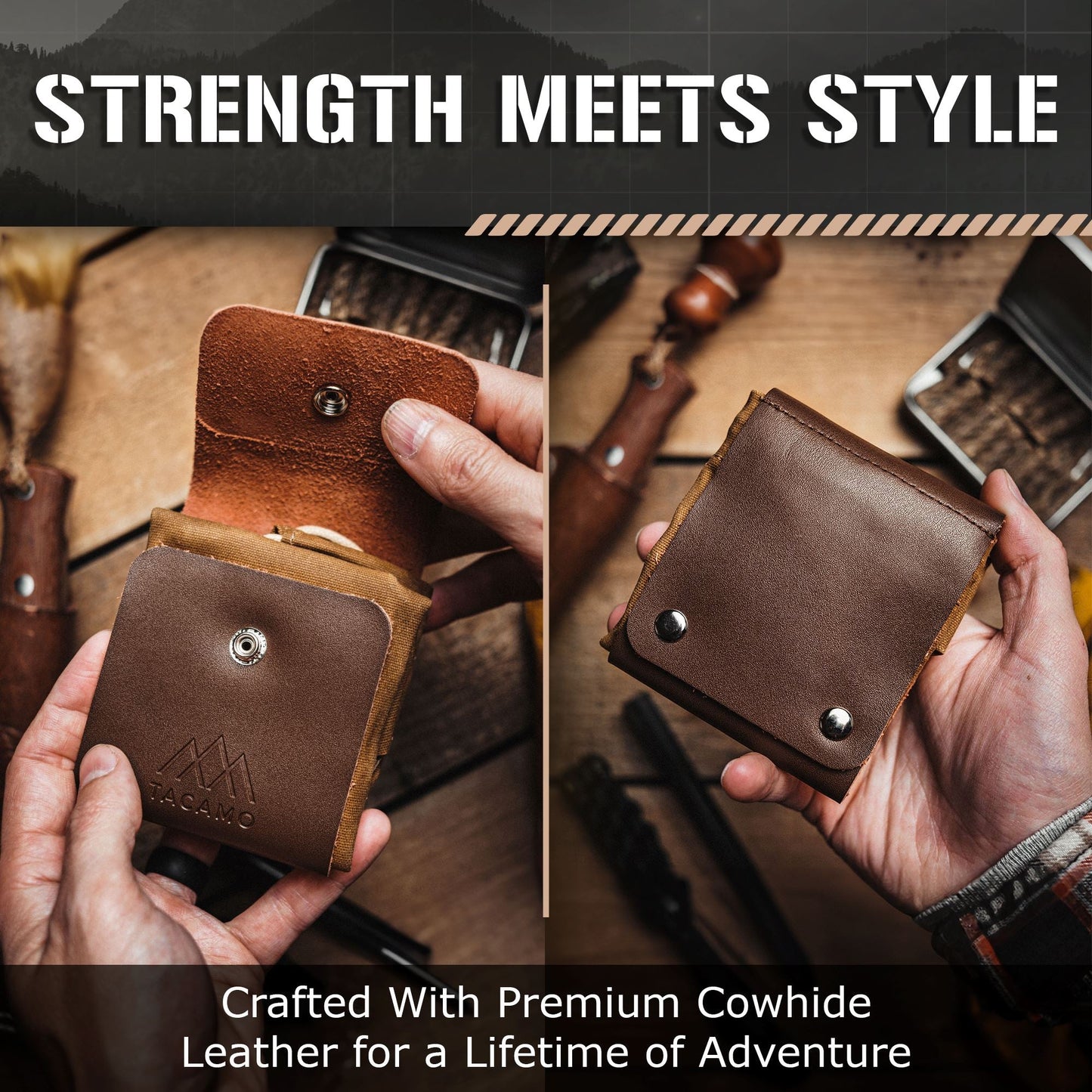 TITAN Survival Waxed Canvas Foraging Pouch