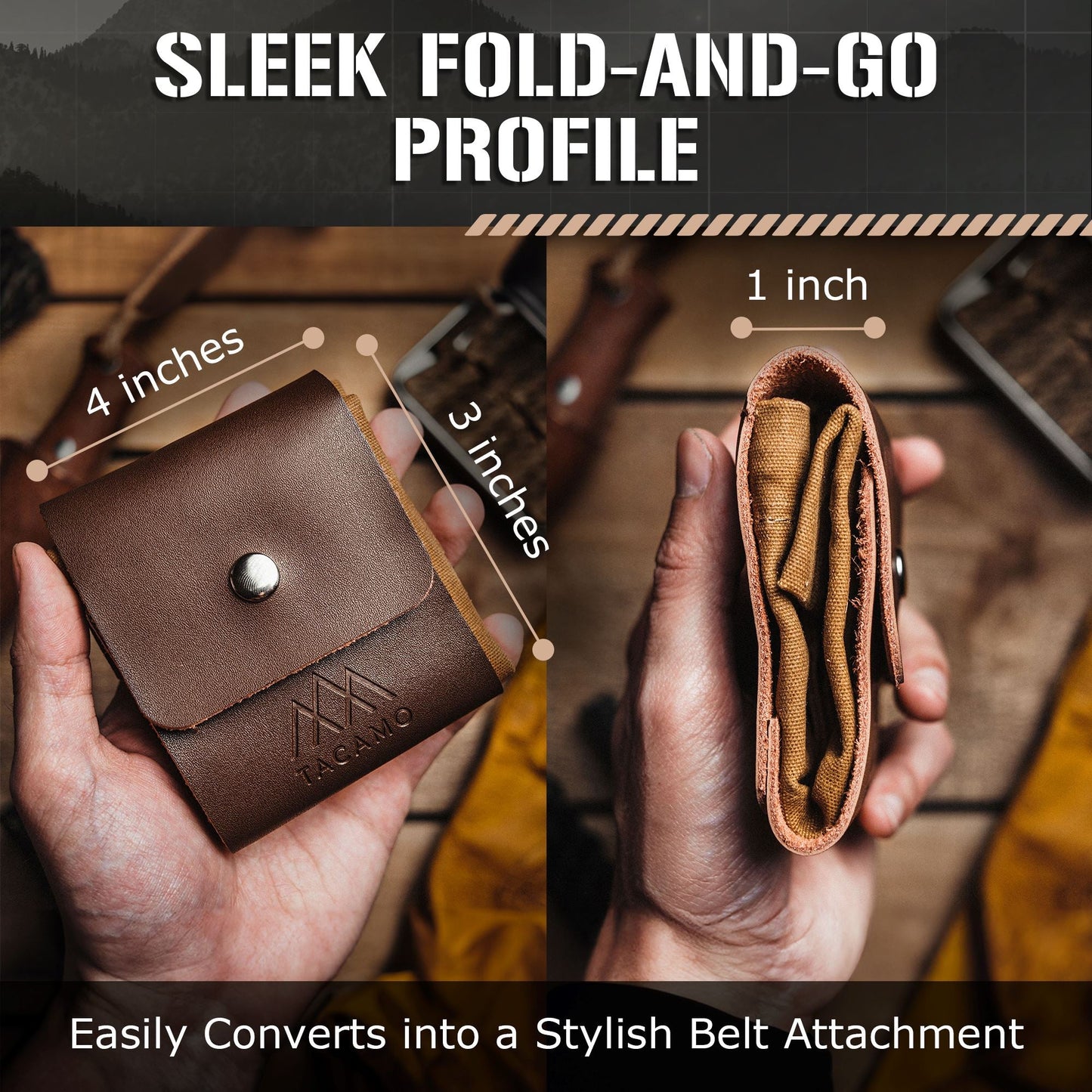 TITAN Survival Waxed Canvas Foraging Pouch