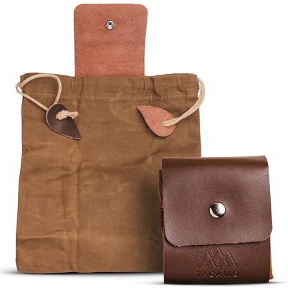 TITAN Survival Waxed Canvas Foraging Pouch