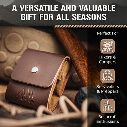 TITAN Survival Waxed Canvas Foraging Pouch