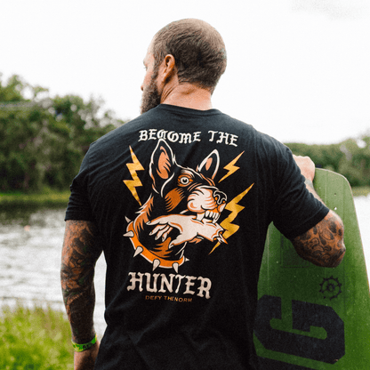 We Defy The Norm - Become The Hunter Tee - Angler's Pro Tackle & Outdoors