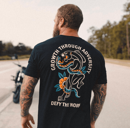 We Defy The Norm - Growth Through Adversity Tee - Angler's Pro Tackle & Outdoors