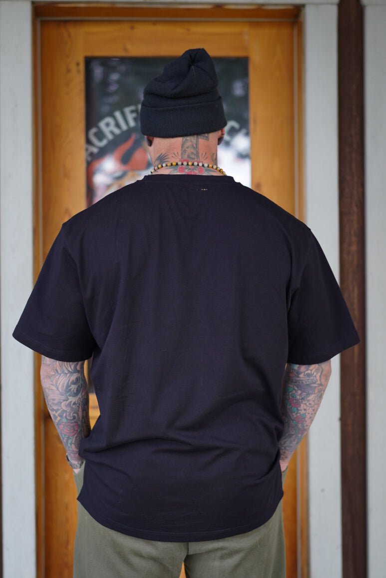 We Defy The Norm - Live Bolder Pump Cover Boxy T - Shirt - Black - Angler's Pro Tackle & Outdoors