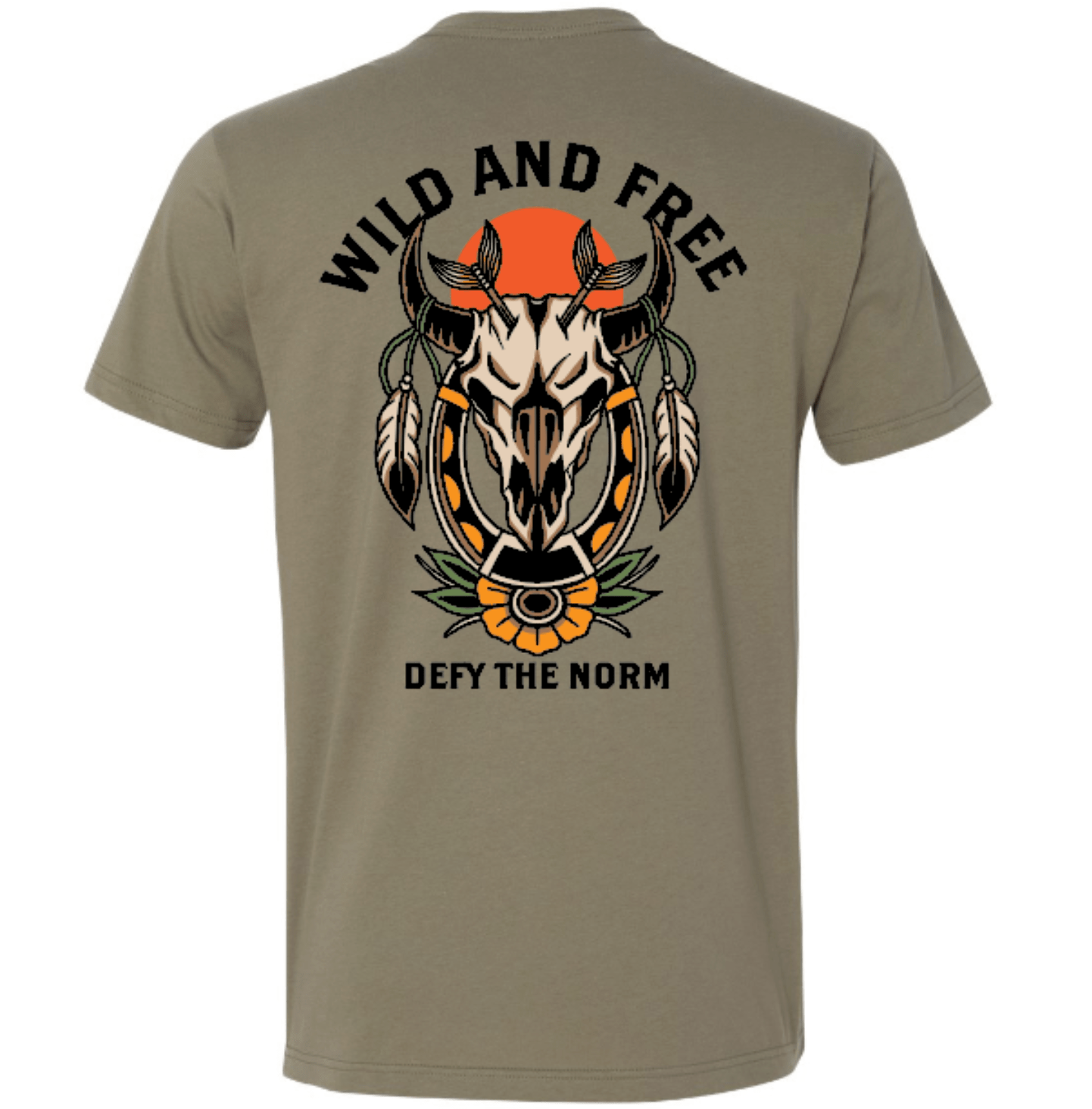 We Defy The Norm - Wild & Free T - Shirt - Angler's Pro Tackle & Outdoors