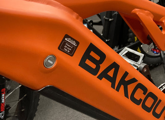 Bakcou Weather-Proof 750w Bike Label