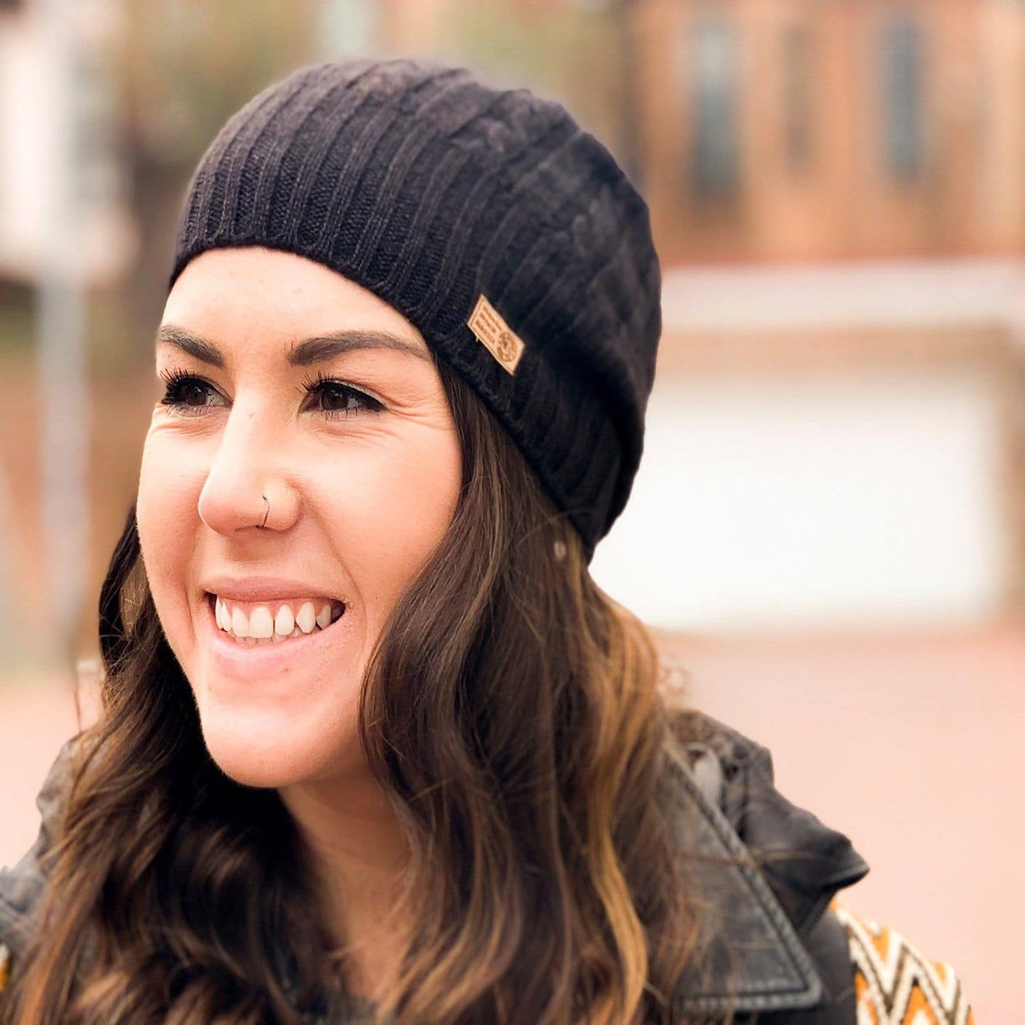 The Buffalo Wool Co. Cabled Bison Beanie