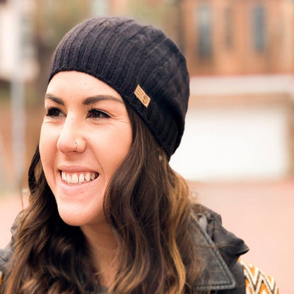 The Buffalo Wool Co. Cabled Bison Beanie