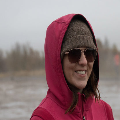 The Buffalo Wool Co. Slouched Bison Beanie