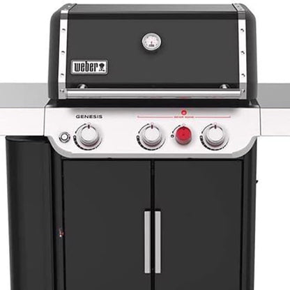 Weber Genesis SI E - 330 Stainless Steel 3 Burner Liquid Propane Gas Grill, Black - Angler's Pro Tackle & Outdoors