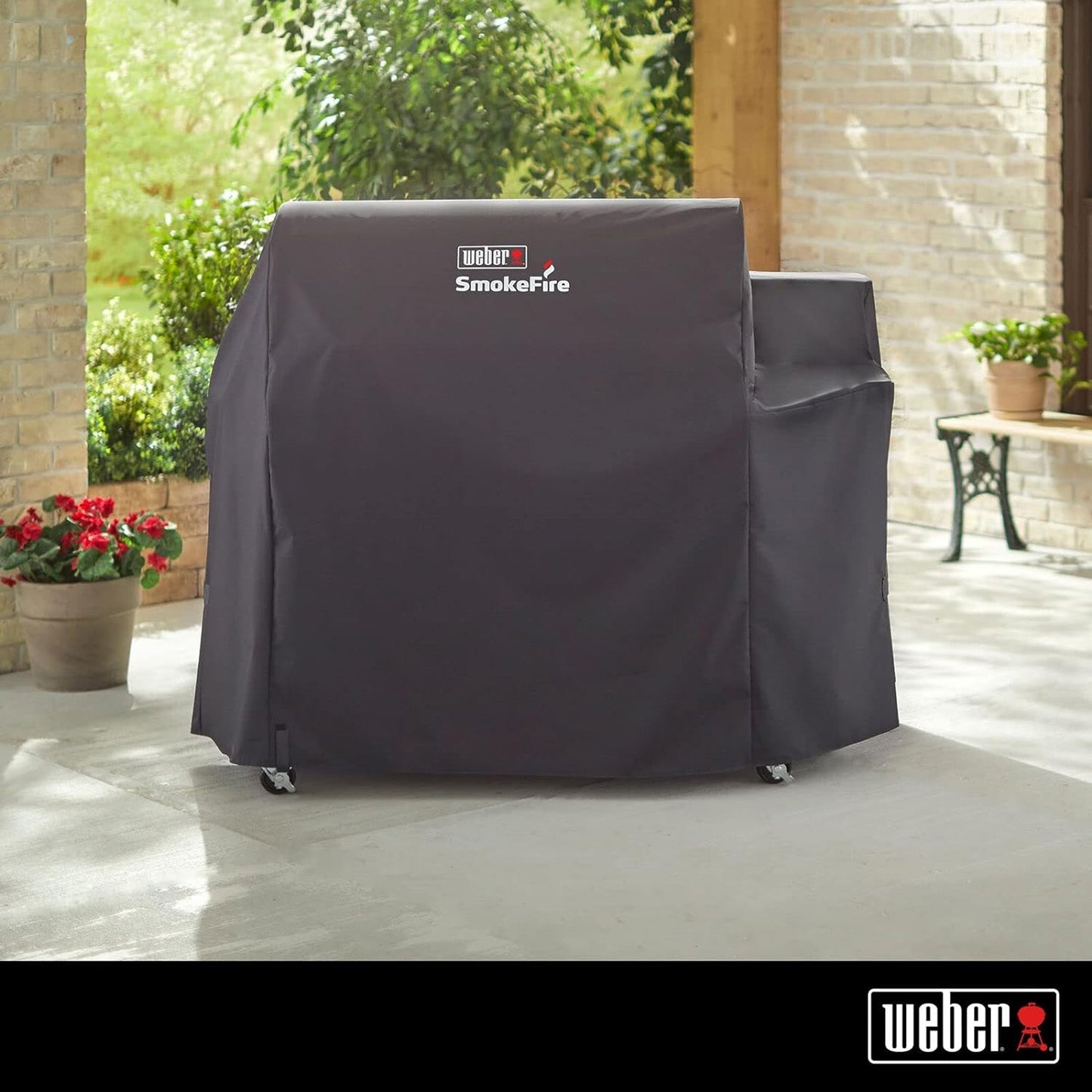 Weber SmokeFire Cover Compatible with SmokeFire EX6/EPX6/ELX6 Wood Pellet Grill - Angler's Pro Tackle & Outdoors