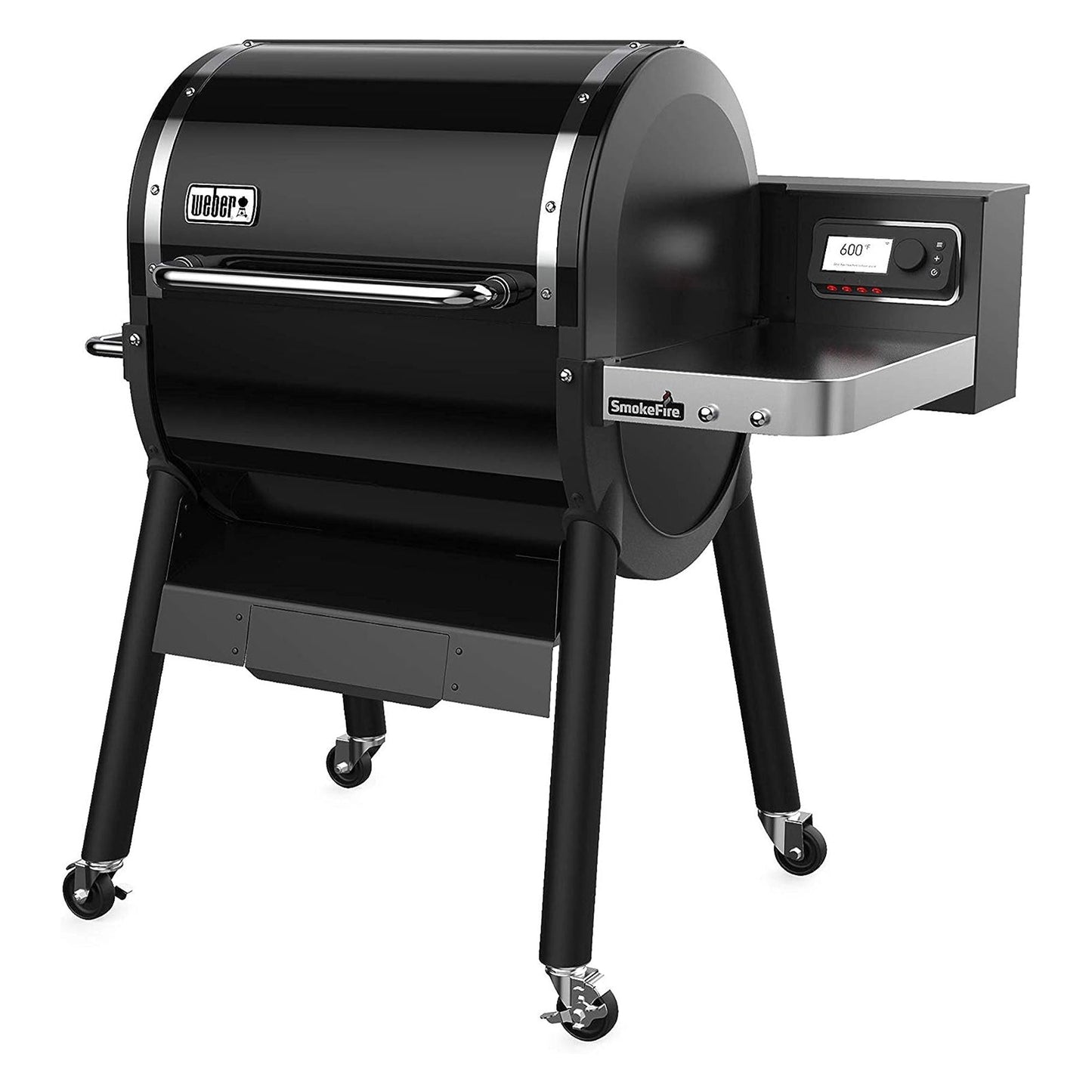 Weber SmokeFire II EX4 24" Stainless Steel Wood Fire Pellet Smart Grill, Black - Angler's Pro Tackle & Outdoors