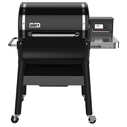 Weber SmokeFire II EX4 24" Stainless Steel Wood Fire Pellet Smart Grill, Black - Angler's Pro Tackle & Outdoors