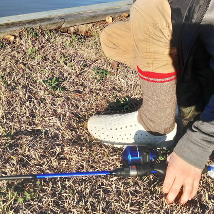 The Buffalo Wool Co. Red Dog Kids Trekker Jr. - Advantage Gear Boot Socks