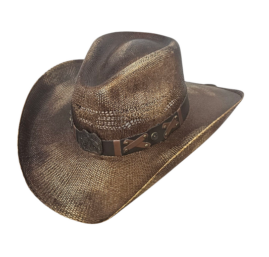 Gone Country DURANGO BROWN BANGORA STRAW 218