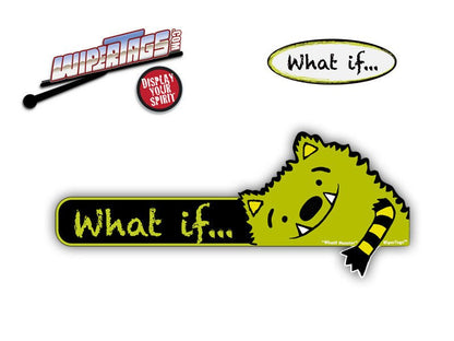 WhatIf Monster WiperTags and Decals - Angler's Pro Tackle & Outdoors