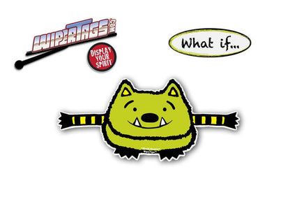 WhatIf Monster WiperTags and Decals - Angler's Pro Tackle & Outdoors