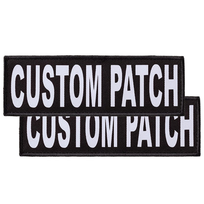 Dogline Personalized Removable Patches (Set of 2)