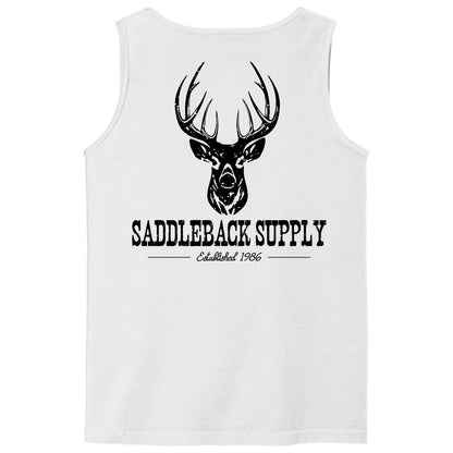 Saddleback Deer Hunting Pigment Tank Top