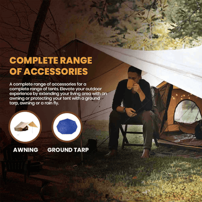 White Duck Outdoors - 13' Avalon Bell Tent - Angler's Pro Tackle & Outdoors