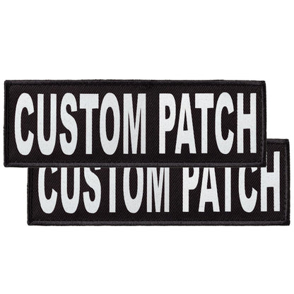 Dogline Personalized Removable Patches (Set of 2)