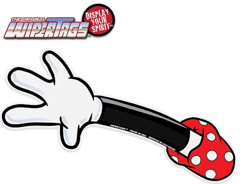 White Glove Wave Polka Dot WiperTags - Angler's Pro Tackle & Outdoors