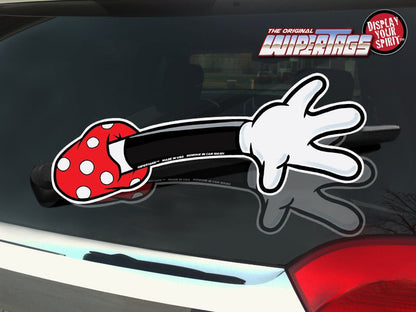 White Glove Wave Polka Dot WiperTags - Angler's Pro Tackle & Outdoors