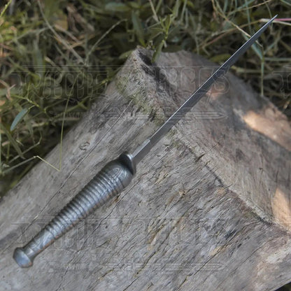 White Hills Knives CUSTOM HANDMADE DAMASCUS STEEL DAGGER KNIFE 11" FULL TANG - Angler's Pro Tackle & Outdoors