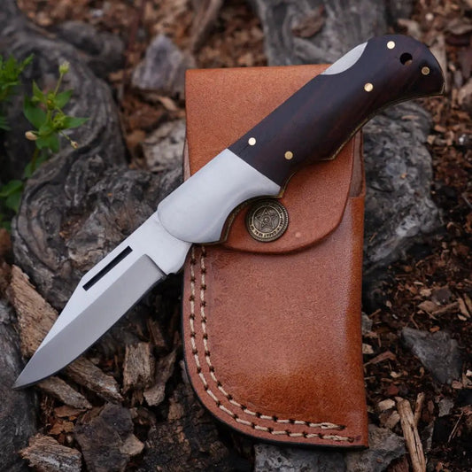 White Hills Knives Stainless Steel Folding Pocket Knife - Camping Pocket Knife WH 5051 - Angler's Pro Tackle & Outdoors