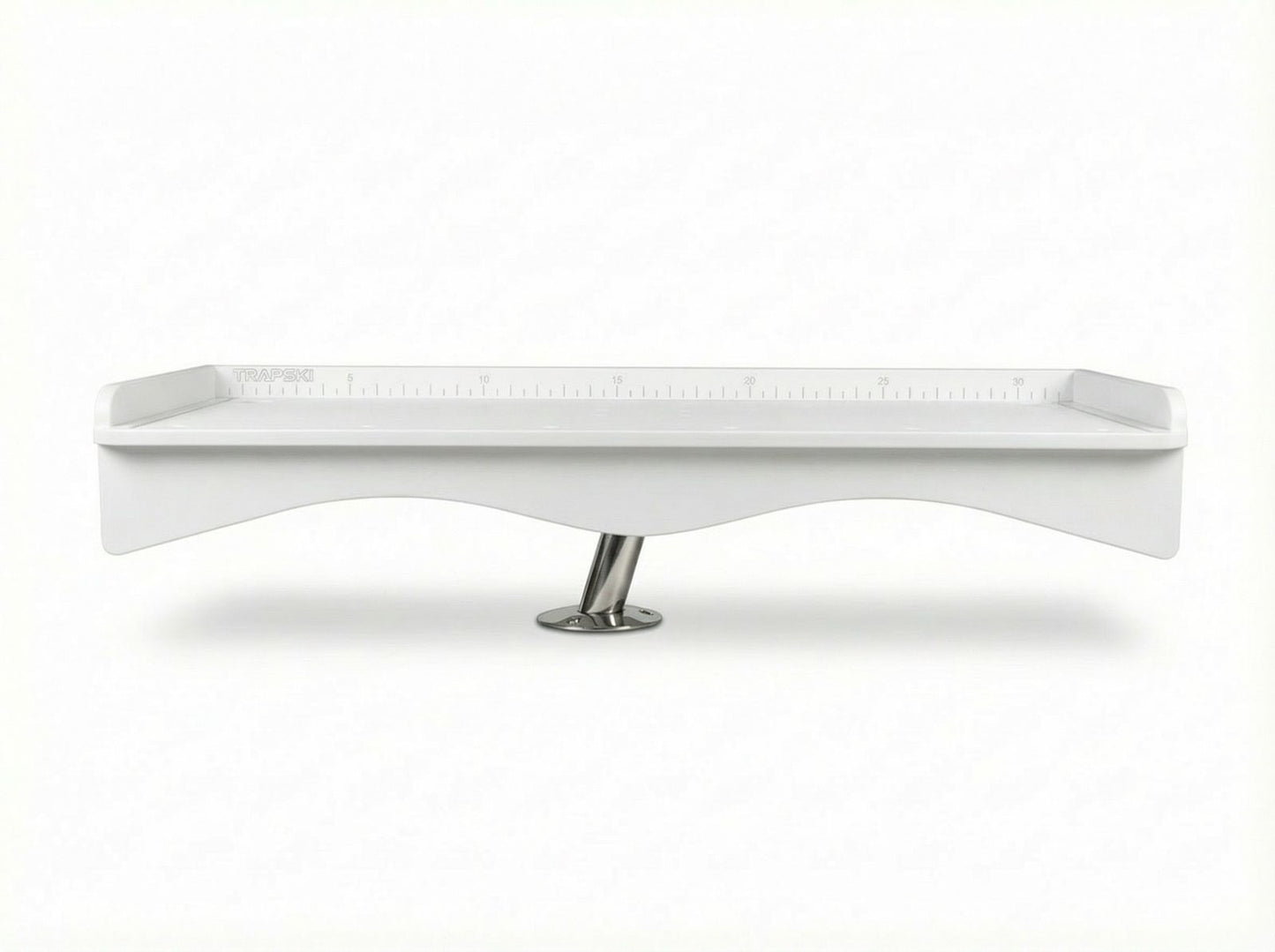 TRAPSKI Premium Rod Mount 18" or 33" Raised Fillet Table – 3-in-1 Bait & Fish Station | Fits Rod Holders, Buckets & Flat Surfaces | Marine-Grade HDPE | Ruler, Juice Groove, Knife & Tool Slots