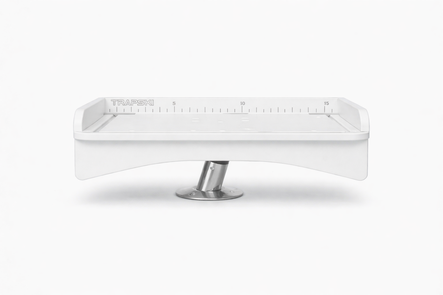 TRAPSKI Premium Rod Mount 18" or 33" Raised Fillet Table – 3-in-1 Bait & Fish Station | Fits Rod Holders, Buckets & Flat Surfaces | Marine-Grade HDPE | Ruler, Juice Groove, Knife & Tool Slots