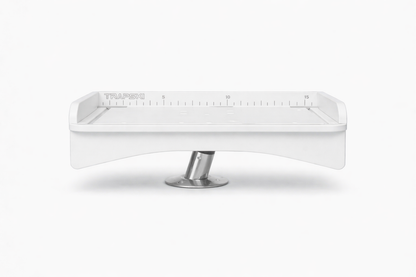 TRAPSKI Premium Rod Mount 18" or 33" Raised Fillet Table – 3-in-1 Bait & Fish Station | Fits Rod Holders, Buckets & Flat Surfaces | Marine-Grade HDPE | Ruler, Juice Groove, Knife & Tool Slots