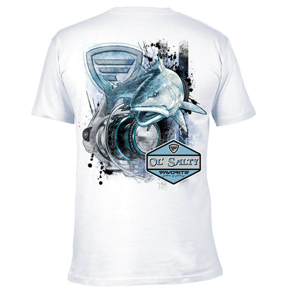 Favorite Fishing Ol' Salty Redfish T-Shirt