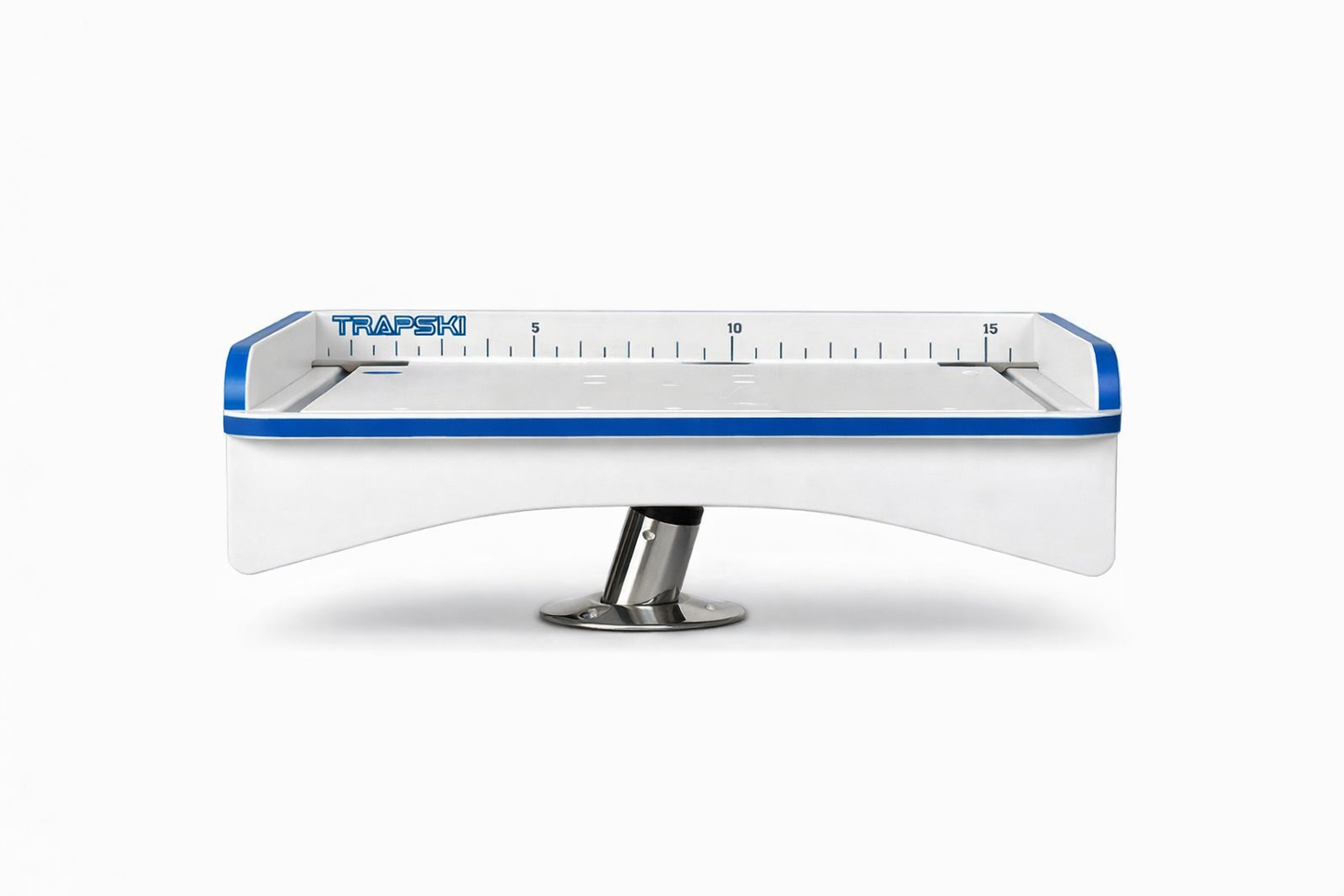 TRAPSKI Premium Rod Mount 18" or 33" Raised Fillet Table – 3-in-1 Bait & Fish Station | Fits Rod Holders, Buckets & Flat Surfaces | Marine-Grade HDPE | Ruler, Juice Groove, Knife & Tool Slots