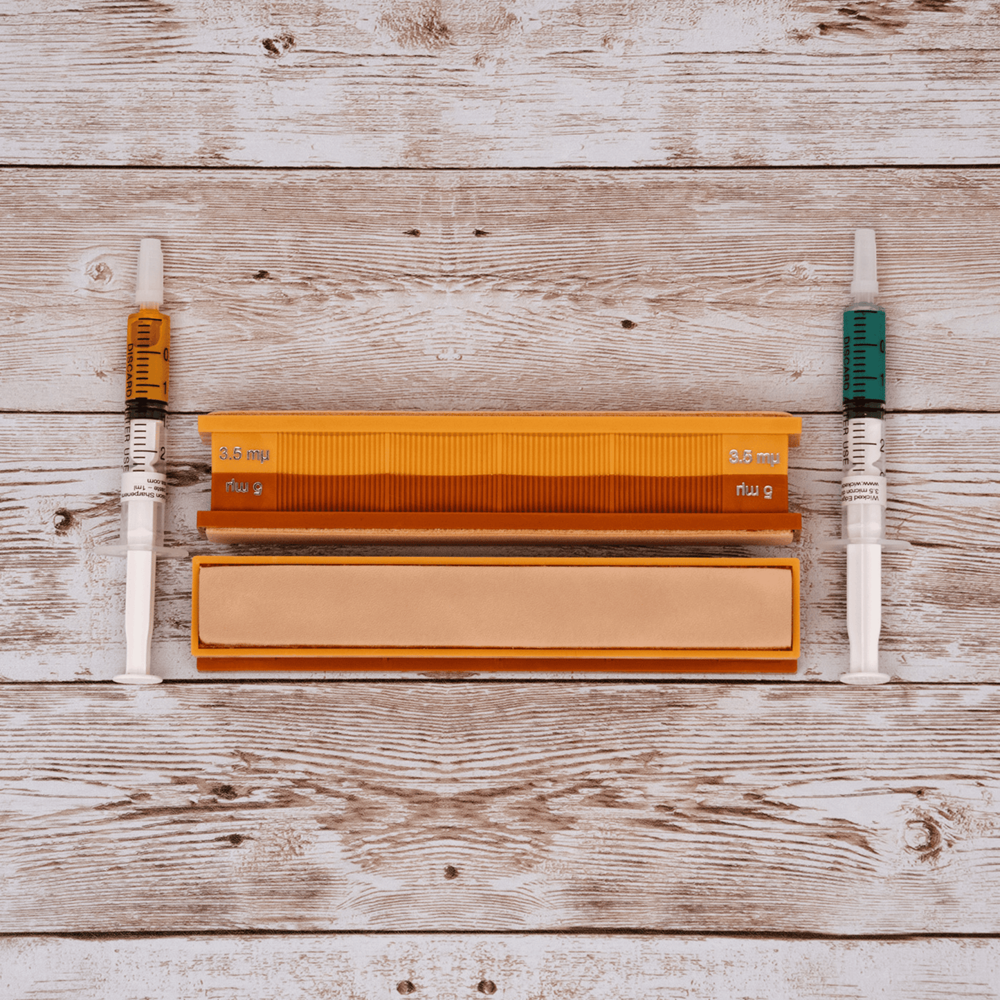 Wicked Edge 5/3.5 Micron Diamond and Leather Strops Pack - Angler's Pro Tackle & Outdoors