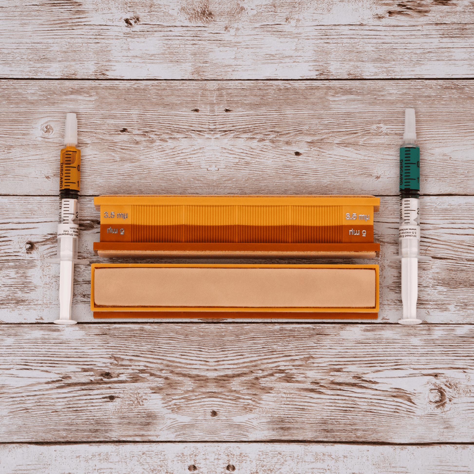 Wicked Edge 5/3.5 Micron Diamond and Leather Strops Pack - Angler's Pro Tackle & Outdoors