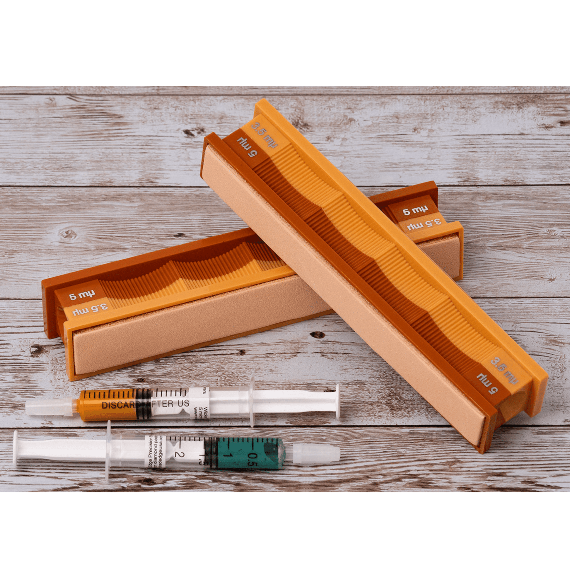 Wicked Edge 5/3.5 Micron Diamond and Leather Strops Pack - Angler's Pro Tackle & Outdoors