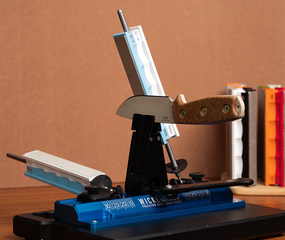 Wicked Edge Premium 3000 Grit Diamond Stones and Blank Glass Platens Pack - Angler's Pro Tackle & Outdoors