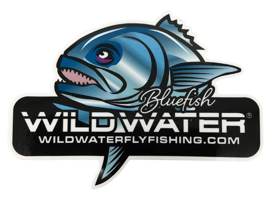 Wild Water Bluefish Sticker - Angler's Pro Tackle & Outdoors