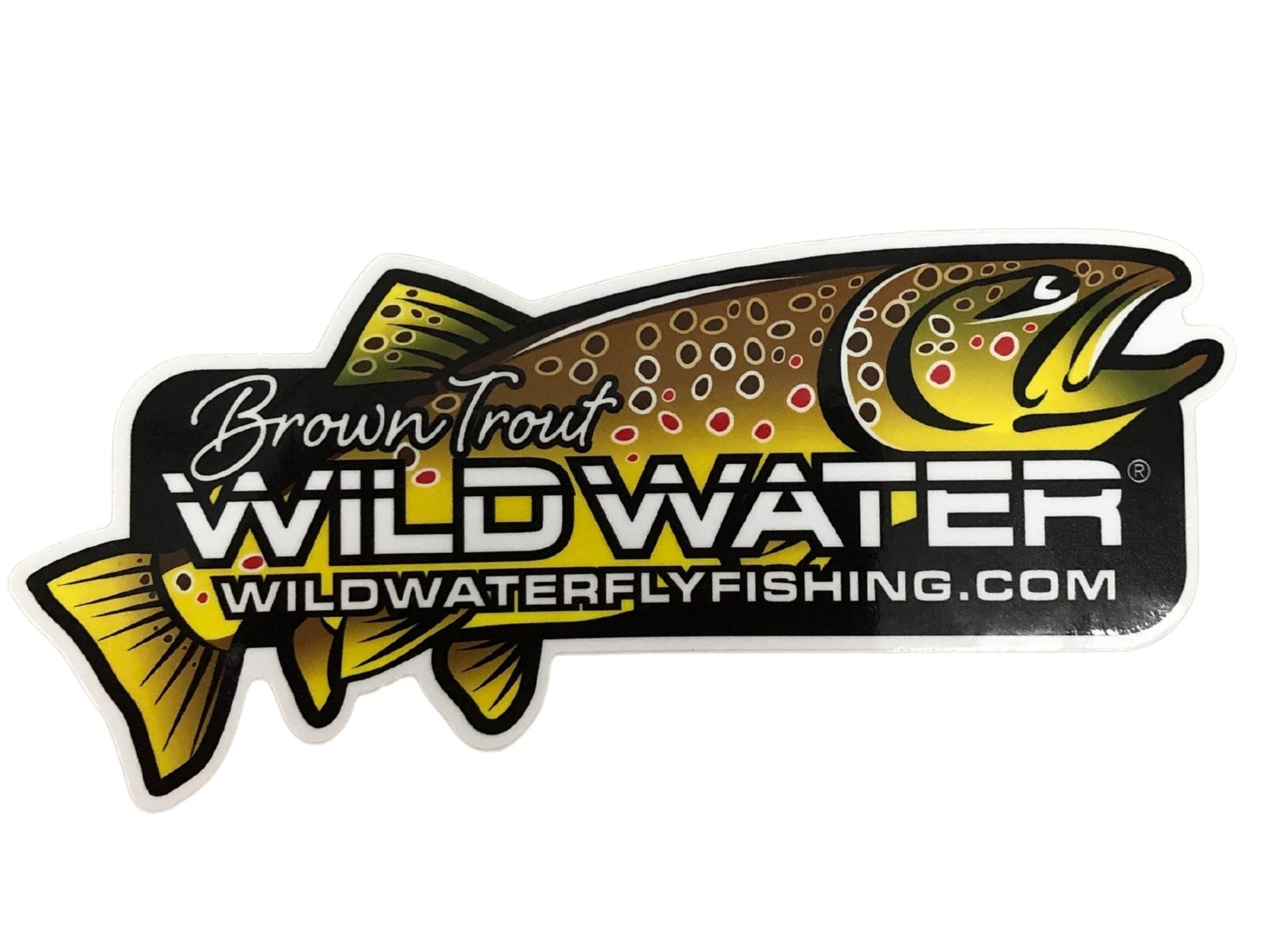 Wild Water Brown Trout Sticker - Angler's Pro Tackle & Outdoors