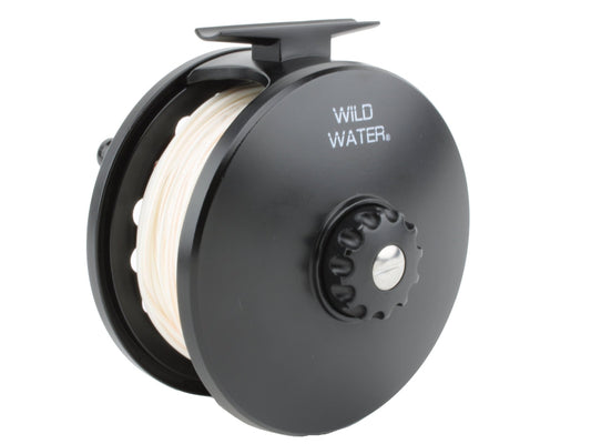 Wild Water Die Cast 114mm Fly Reel for Spey, Switch or Saltwater, 300 grain line - Angler's Pro Tackle & Outdoors