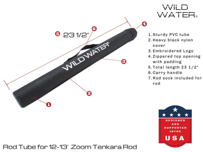 Wild Water Fly Fishing 12' - 13' Zoom Tenkara Rod - Angler's Pro Tackle & Outdoors