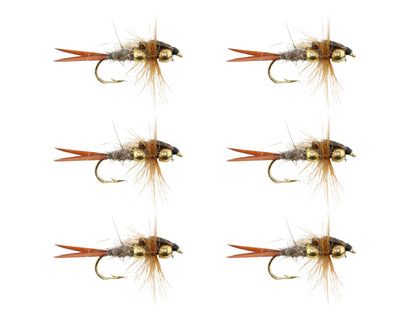 Wild Water Fly Fishing Beaded Brown Stonefly, size 12, qty. 6 - Angler's Pro Tackle & Outdoors