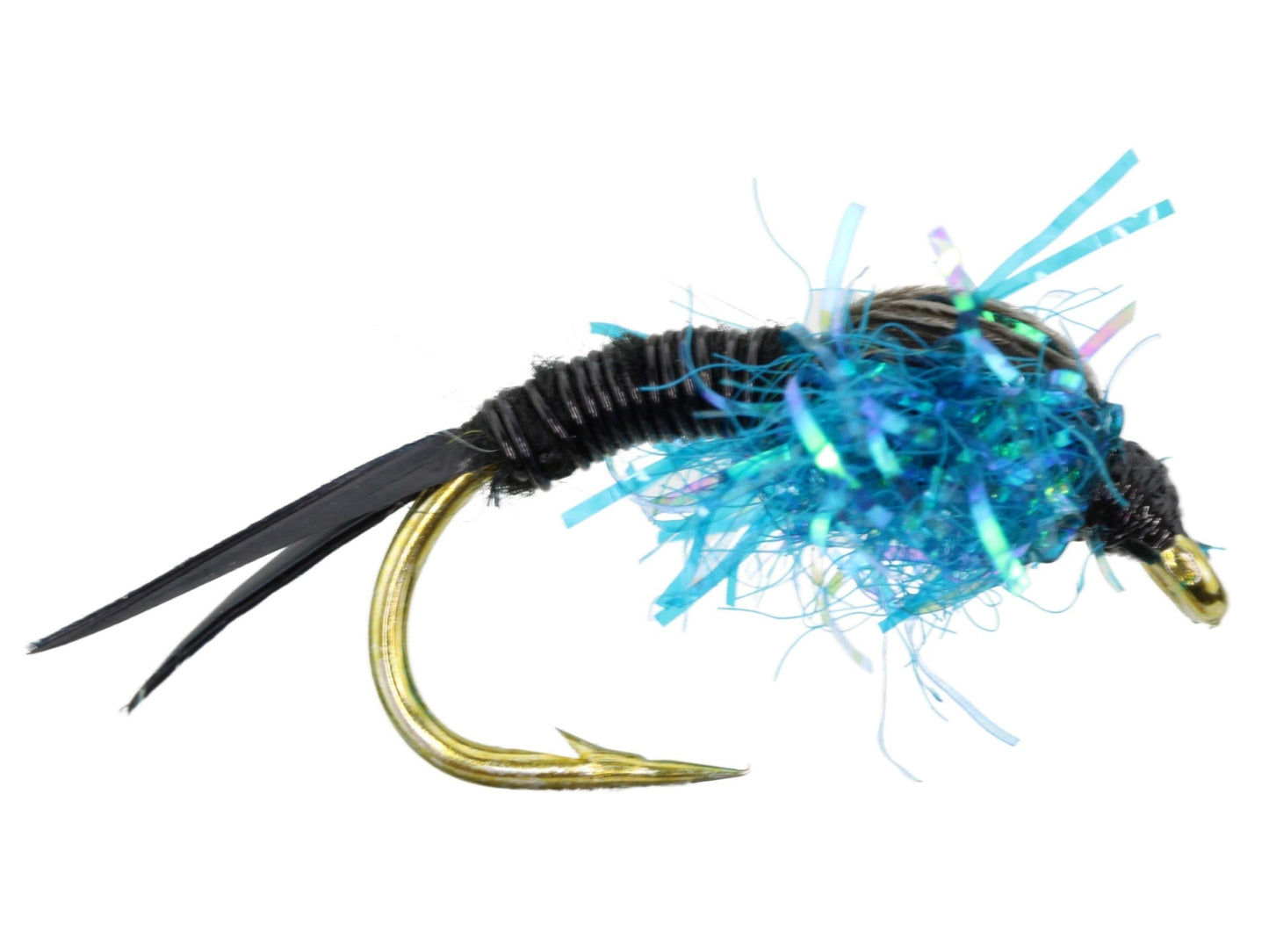 Wild Water Fly Fishing Estaz Stonefly, Metallic Blue, Size 6, Qty. 6 - Angler's Pro Tackle & Outdoors